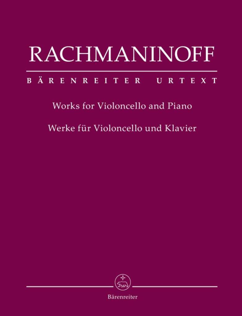 Rachmaninoff Cello & Piano Works BA