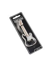 Bottle Opener With Magnetic Electric Black Guitar