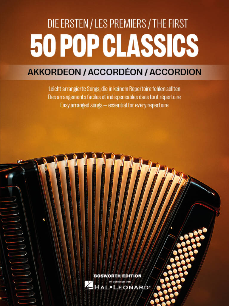 The First 50 Pop Classics Accordion HL