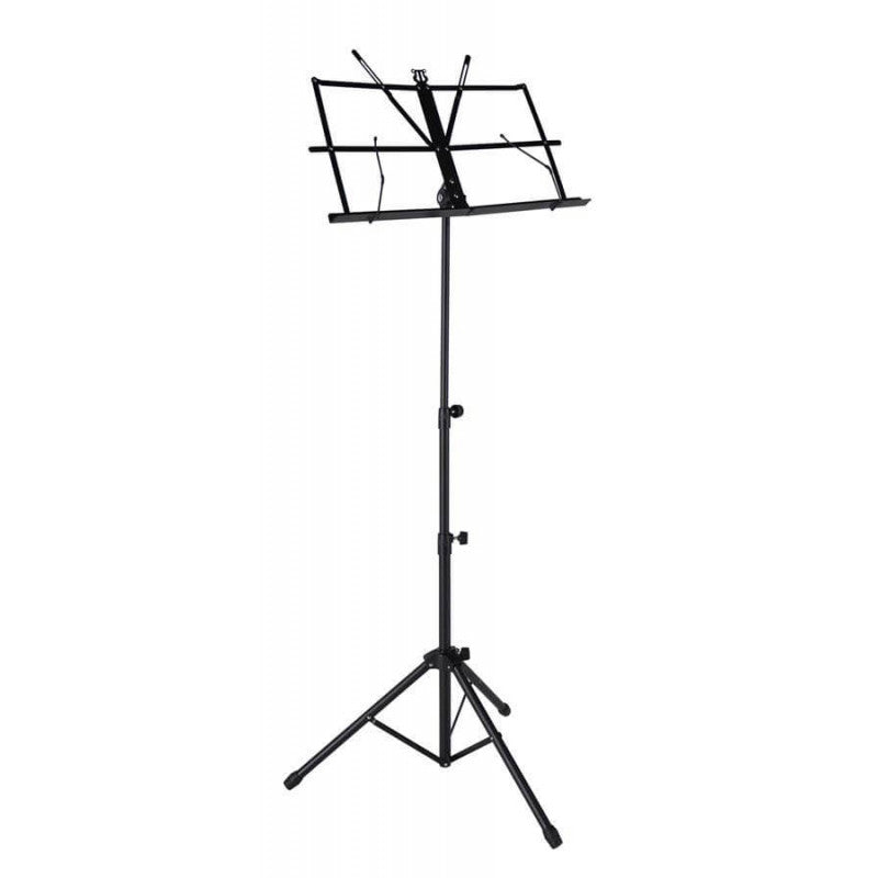 Music Stand Foldable Black w/Bag MS-40-