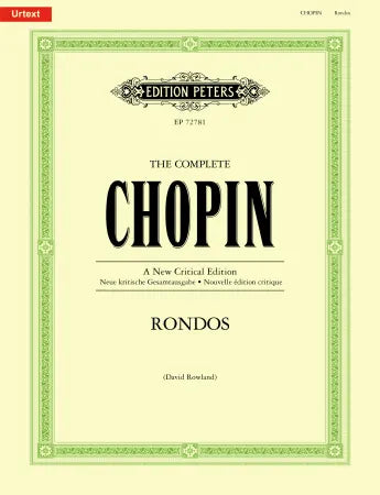 The Complete Chopin Rondos ~ Piano Solo