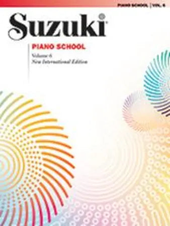 Suzuki Piano Vol. 6 Book Only International Edition