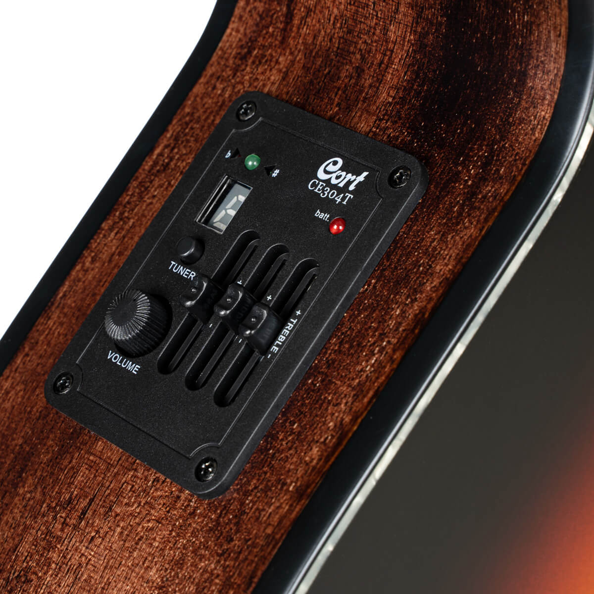 Cort Electro Acoustic Guitar 3 Tone Sunburst SFX-E-3TSS