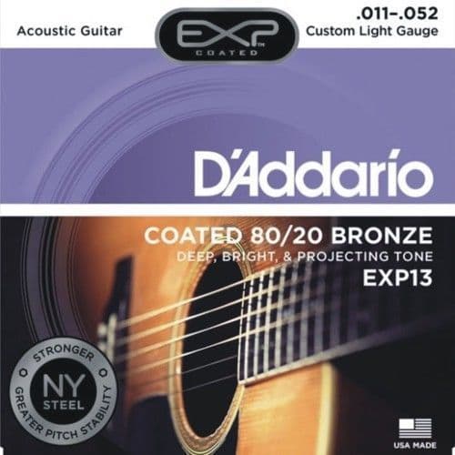 D'Addario EXP13 Custom Light 11-52 Gtr Str