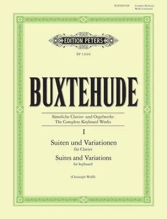 Buxtehude Complete Keyboard Collection Vol 1 Suite