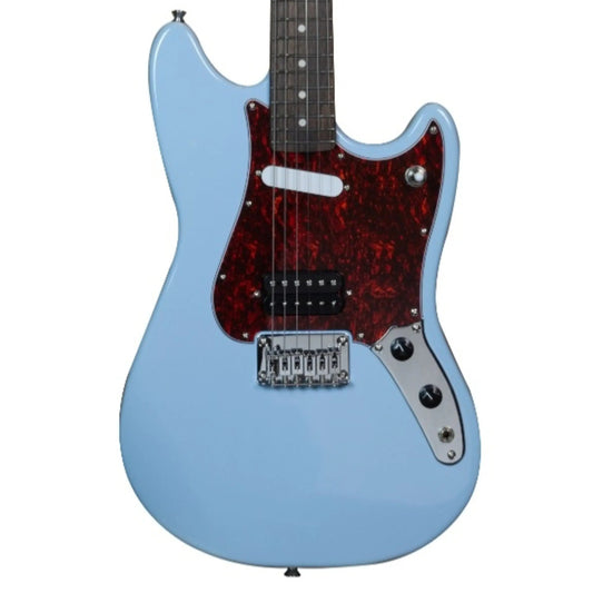 Gould Electric Guitar Rebel Short Scale Baby Blue