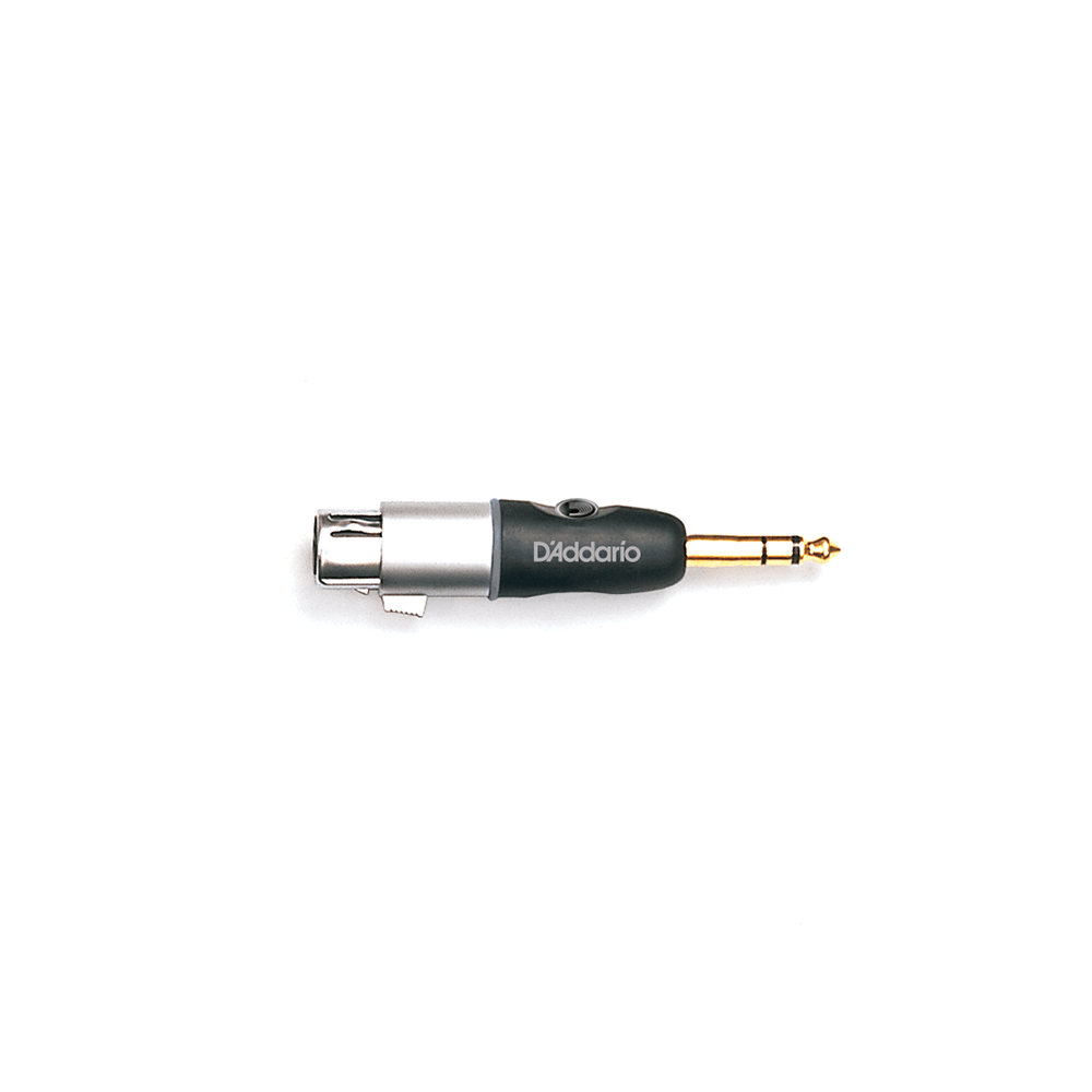 D'Addario Adaptor Stereo Balanced Male 1/4" to Female XLR PW-P047AA