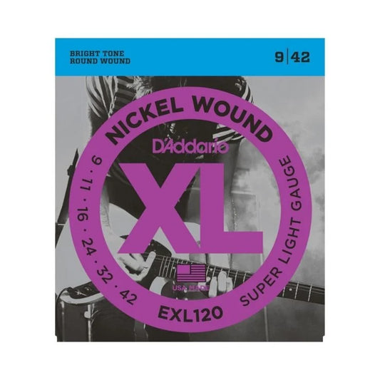 D'Addario EXL120 SUPER LIGHT