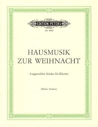 Hausmusik zur weihnacht Piano