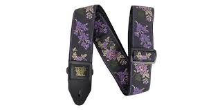 Ernie Ball Gtr Strap Lavender Blosson Jacquard P05