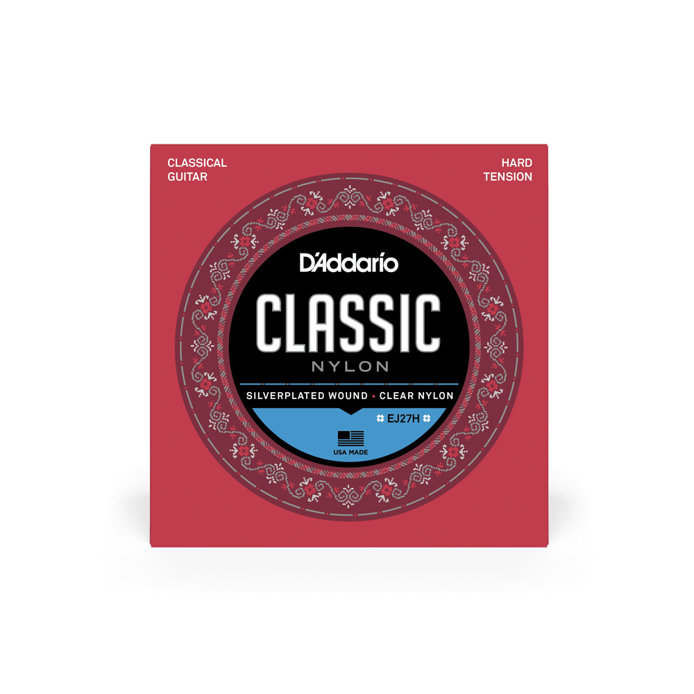 D'Addario Classical Guitar String Set Hard Tension EJ27