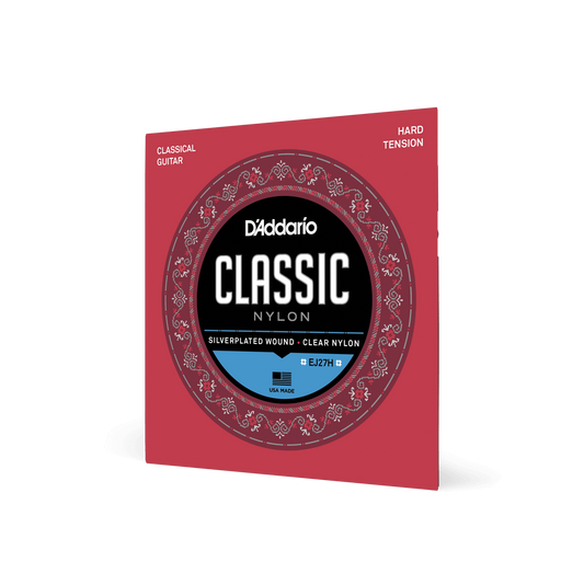 D'Addario Classical Guitar String Set Hard Tension EJ27