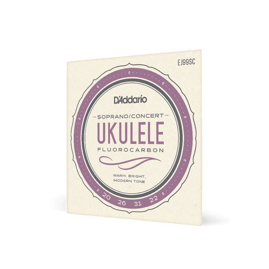 D'Addario Ukulele Flurocarbon Soprano/Concert EJ99SC