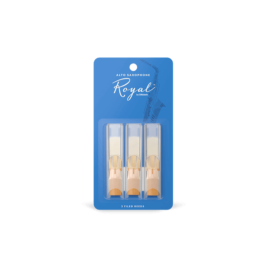 D’Addario Rico Royal Alto Sax Reed 3-Pack Strength 1.5