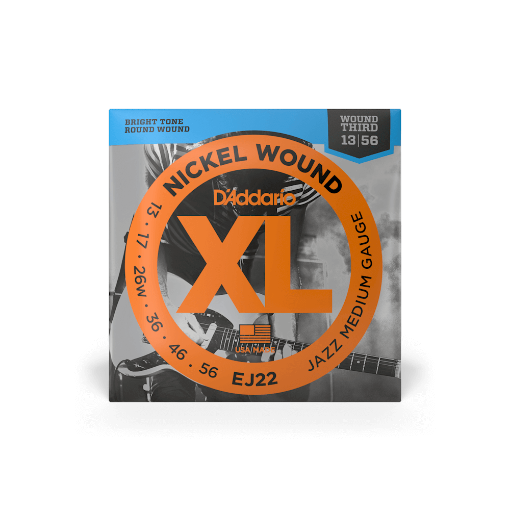 D'Addario EJ22 Jazz Med Gauge