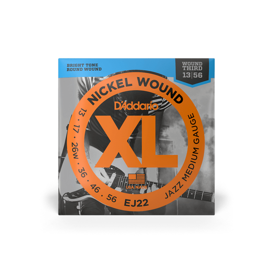 D'Addario EJ22 Jazz Med Gauge