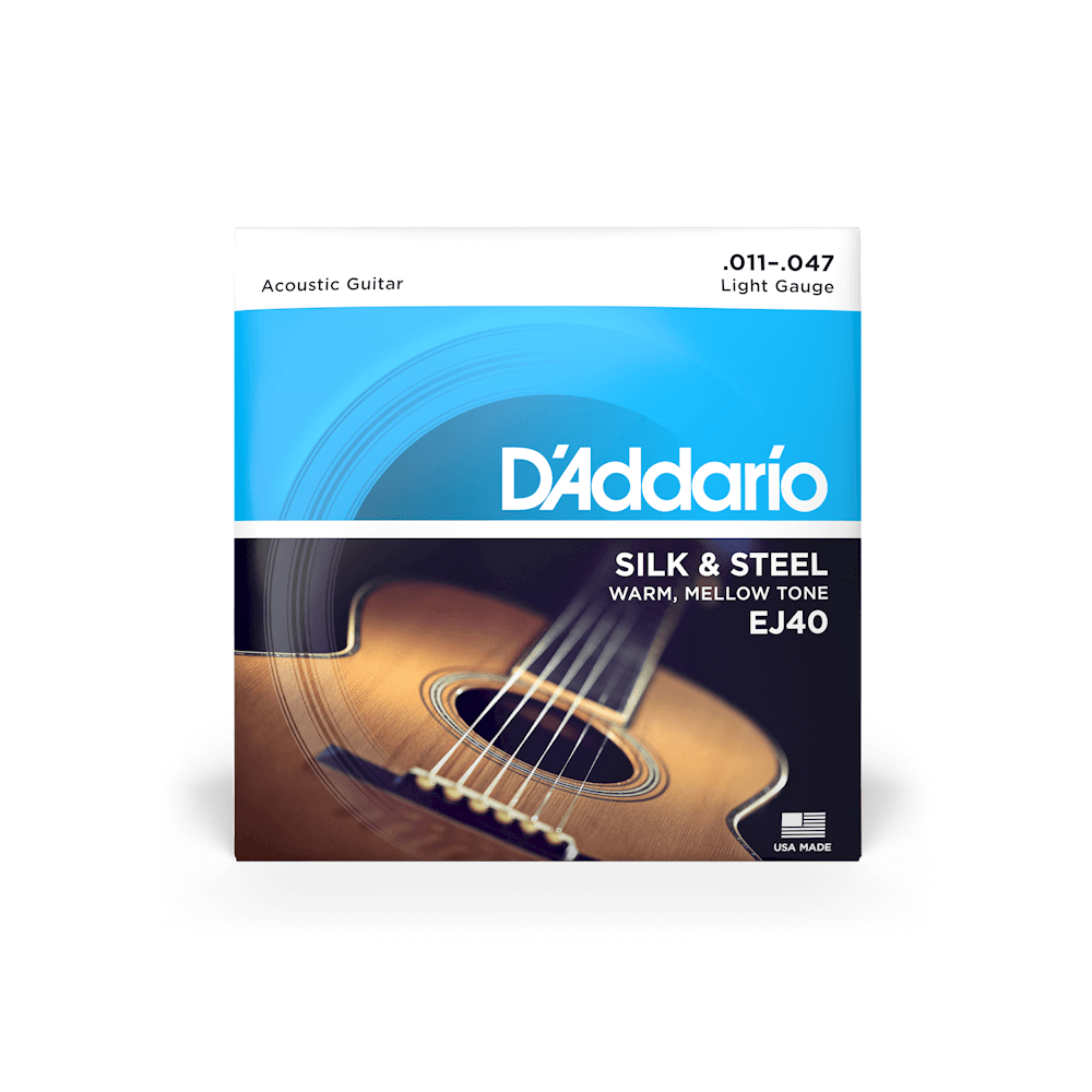 D'Addario EJ40 Silk & Steel 011-047