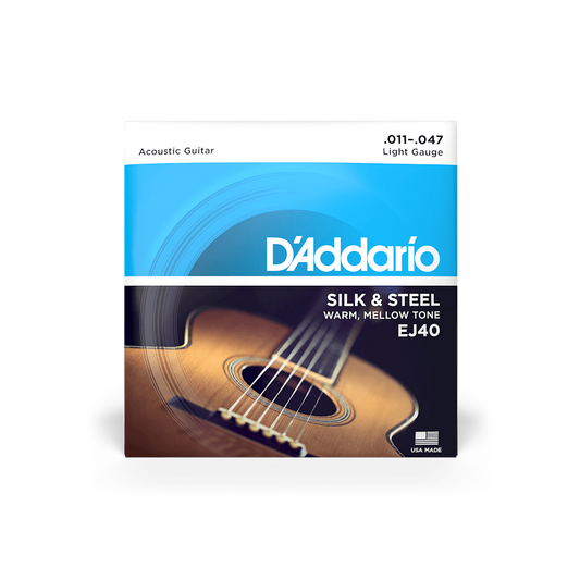 D'Addario EJ40 Silk & Steel 011-047