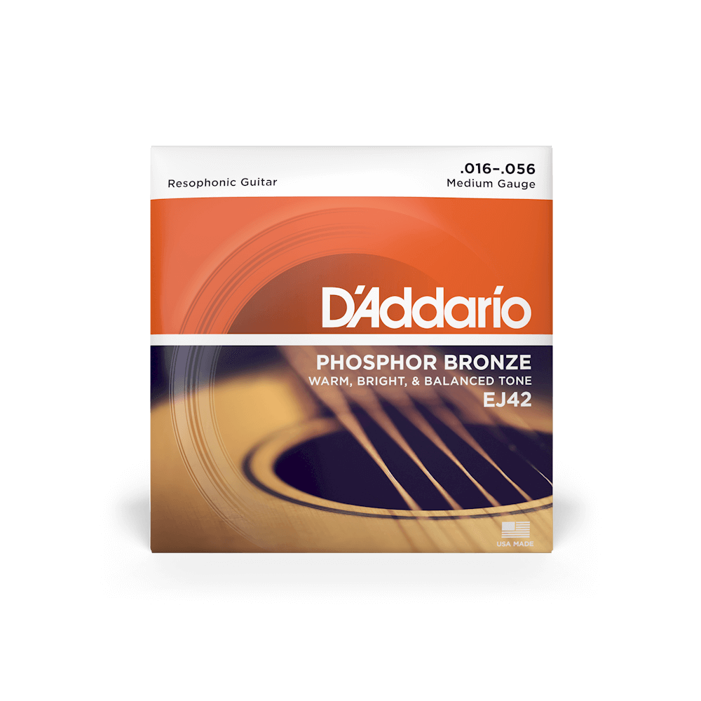 D'Addario Resophonic 016-056 EJ42