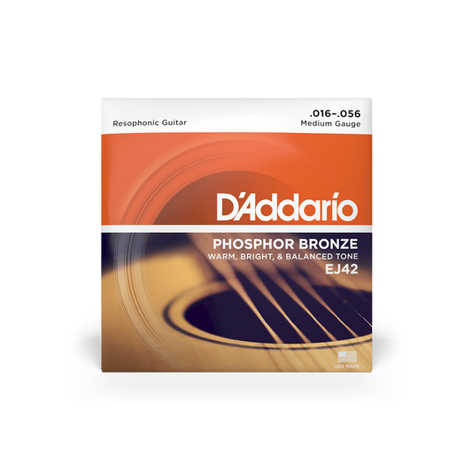 D'Addario Resophonic 016-056 EJ42