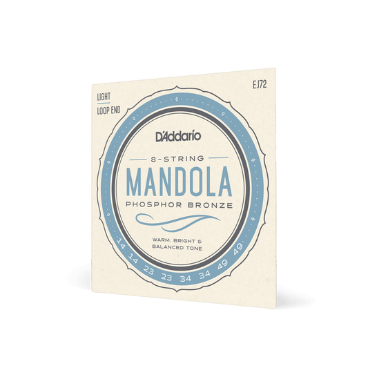 D’Addario EJ72 Phos Brz Mandola 8-String Light
