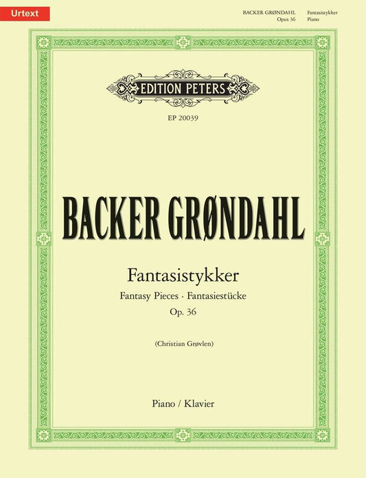 Backer Grondahl Fantasy Pieces Op. 36