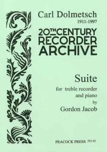 Jacob Suite Treb Recorder & Pno