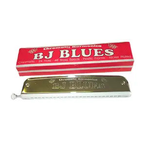 BJ Blues Harmonica Chromatic 24 Hole