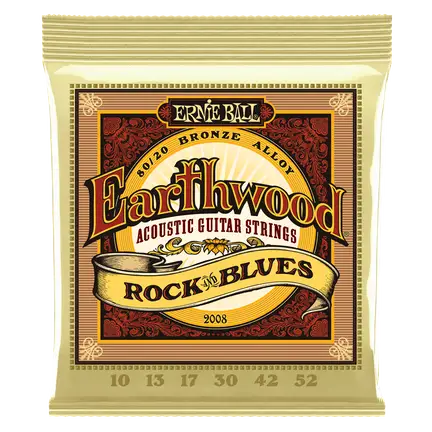 Ernie Ball Earthwood Rock & Blues 10-52
