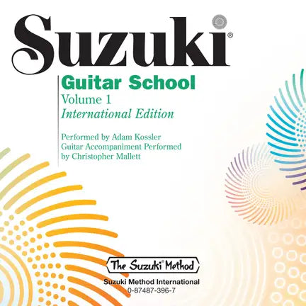 Suzuki Guitar School Vol1 Book + Audio