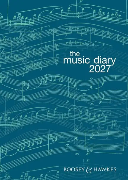 Music Diary 2027 Boosey & Hawkes New A5 page per d