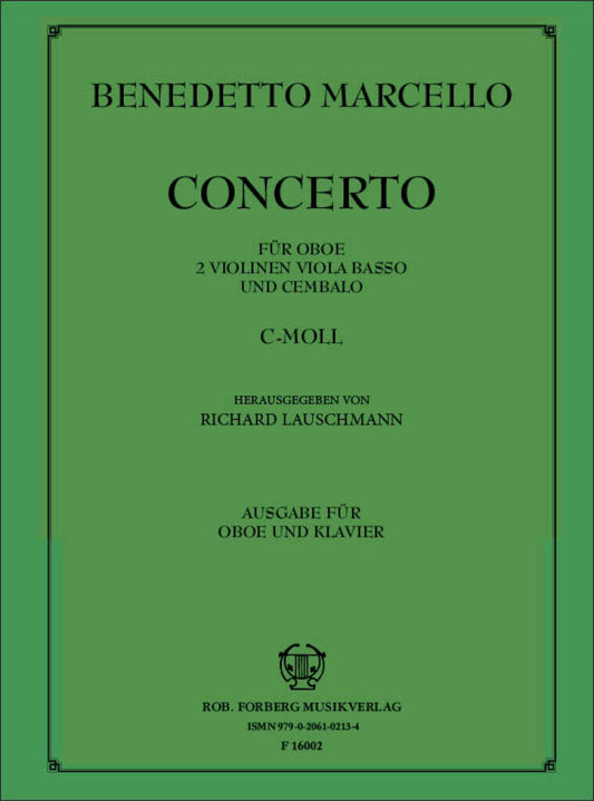 Marcello Concerto For Oboe C Maj
