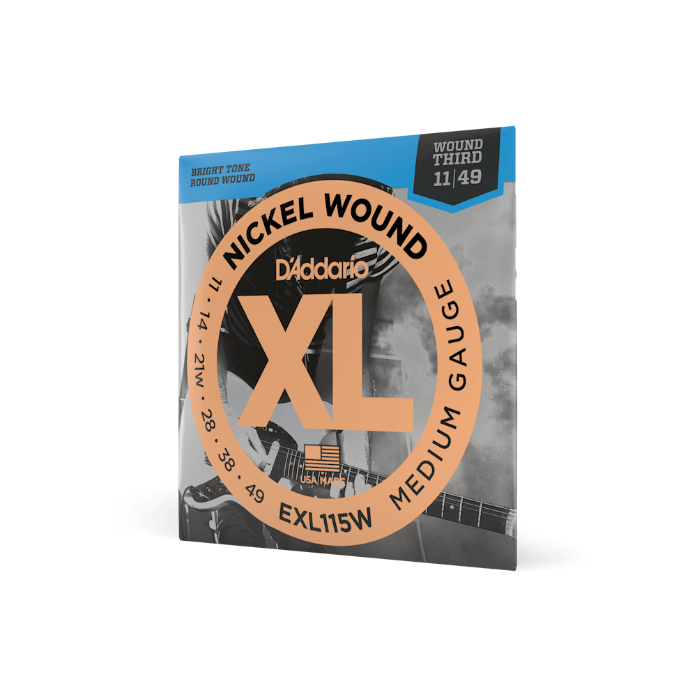 D'Addario EXL115W Blues Jazz Wnd 3rd