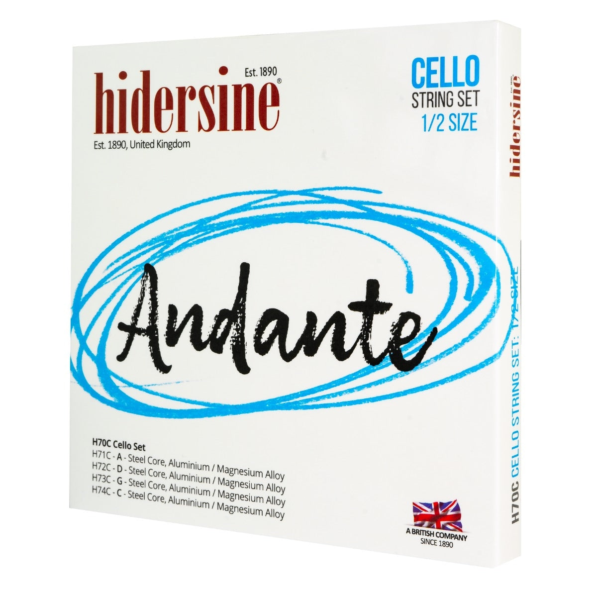 Hidersine Andante Cello SET 1/2 H70C