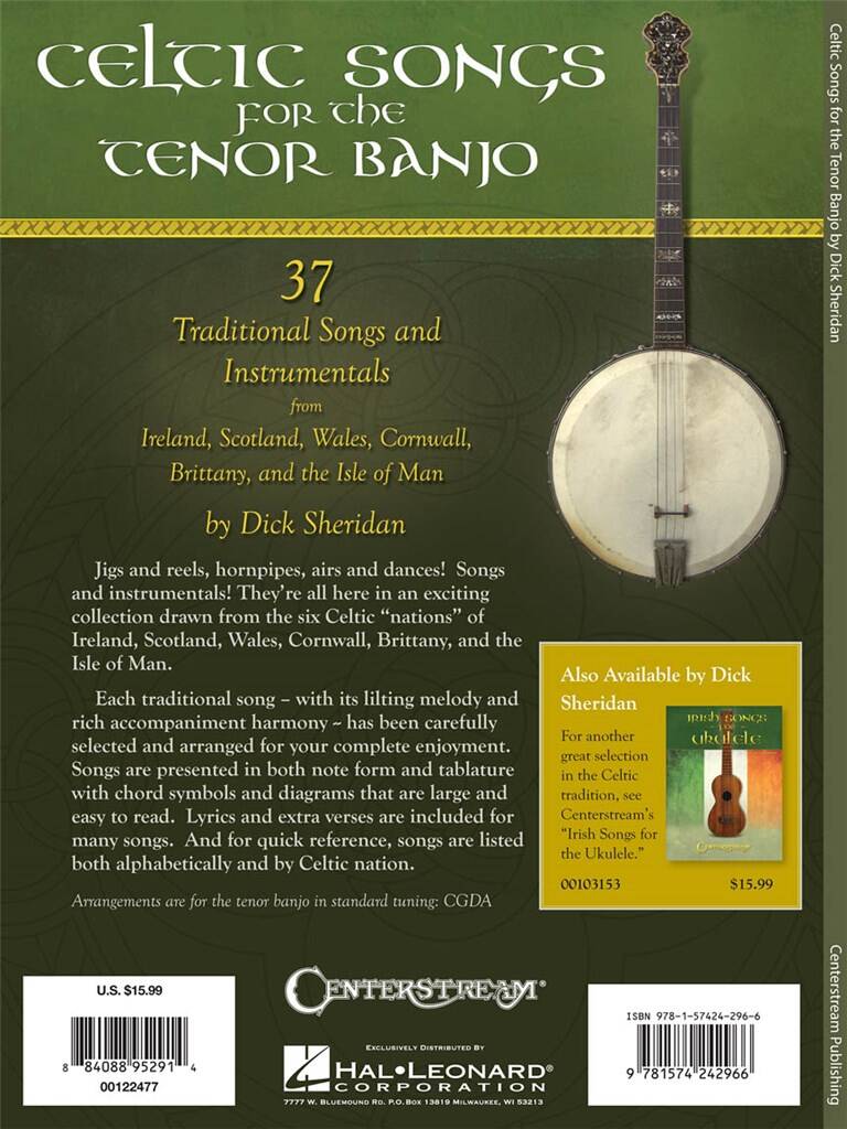 Sheridan: Celtic Songs for the Tenor Banjo