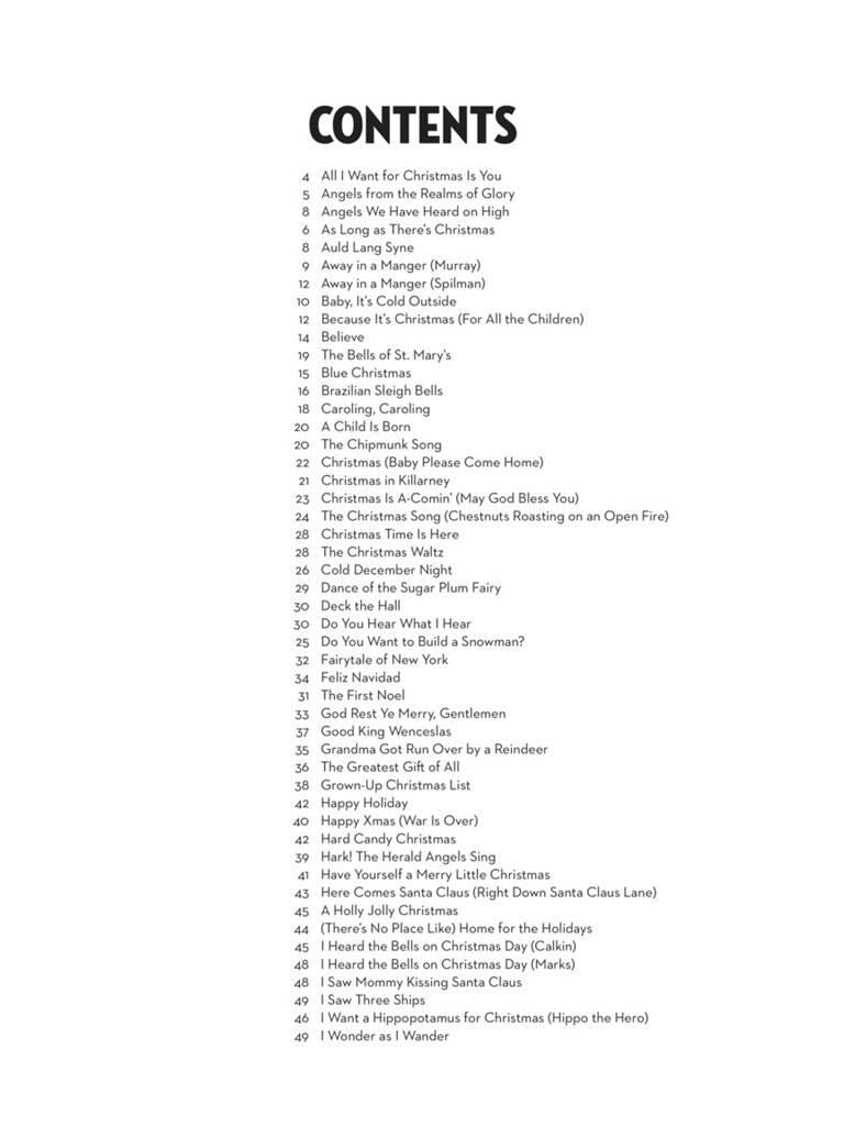 101 Christmas Songs Violin