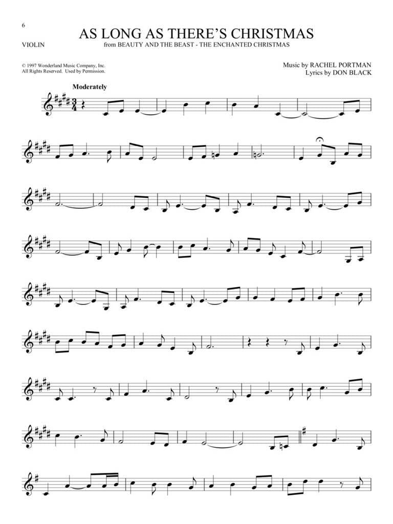 101 Christmas Songs Violin