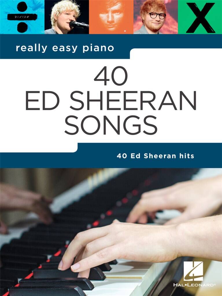Really Easy Pno 40 Ed Sheeran Songs