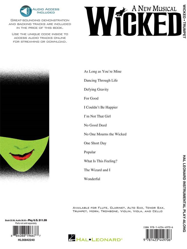 Wicked for Trumpet