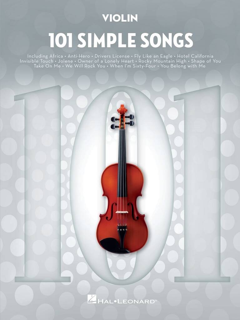 101 Simple Songs Violin