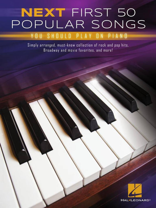 Next First 50 Popular Songs Piano