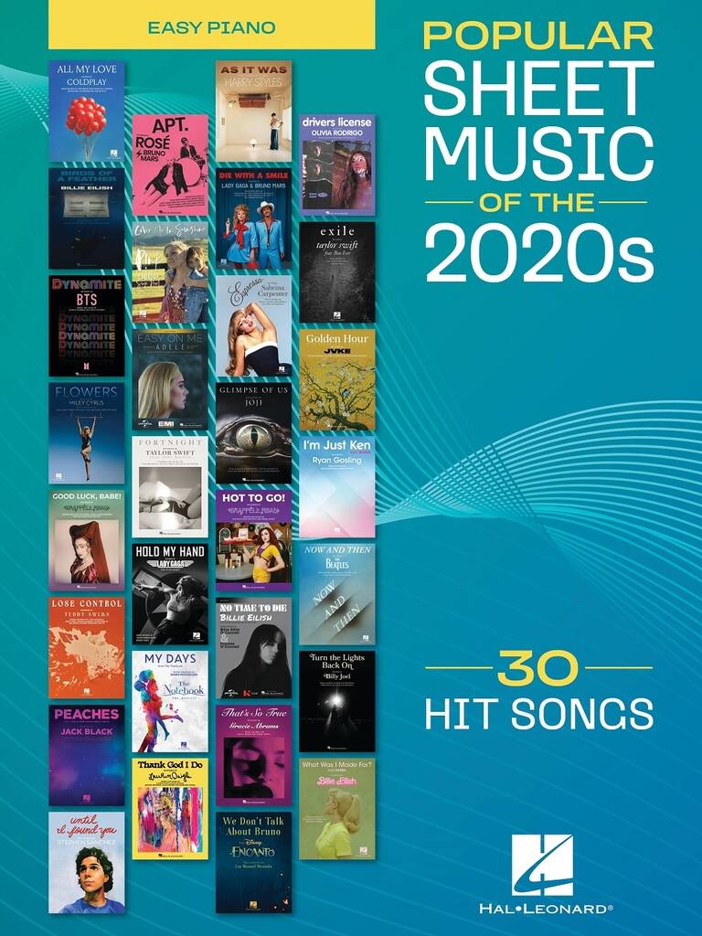 Popular Sheet Music of the 2020s Hal Leonard