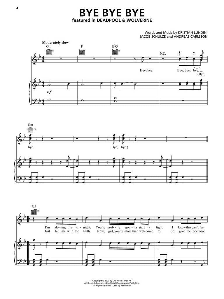 Songs from K-Pop Demon Hunters, Minecraft, Wicked and More Top Movies for Piano-Vocal-Guitar