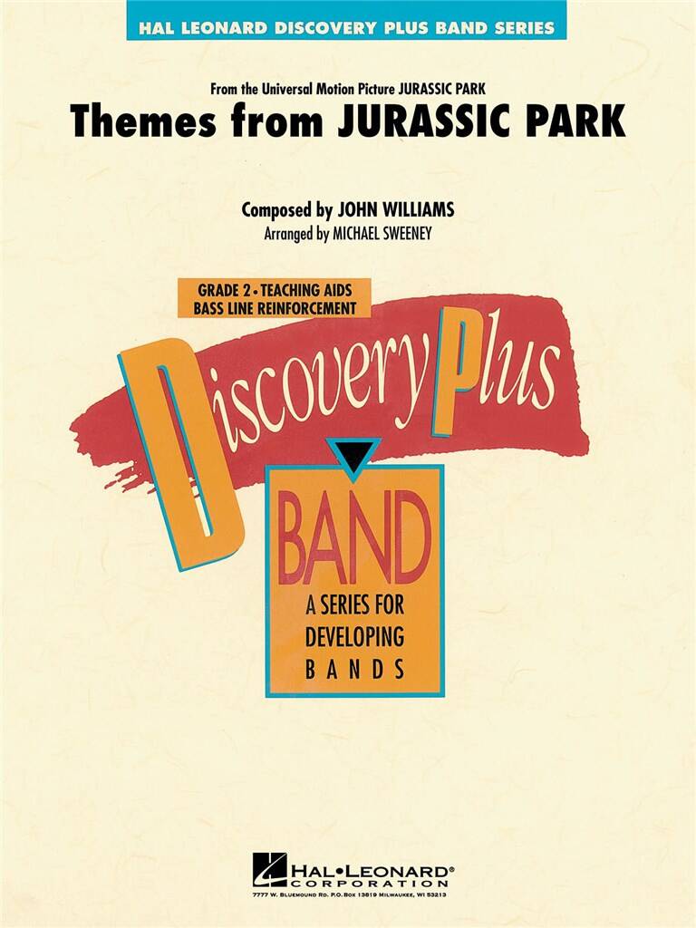 Themes from Jurassic Park Discovery Plus Band arr