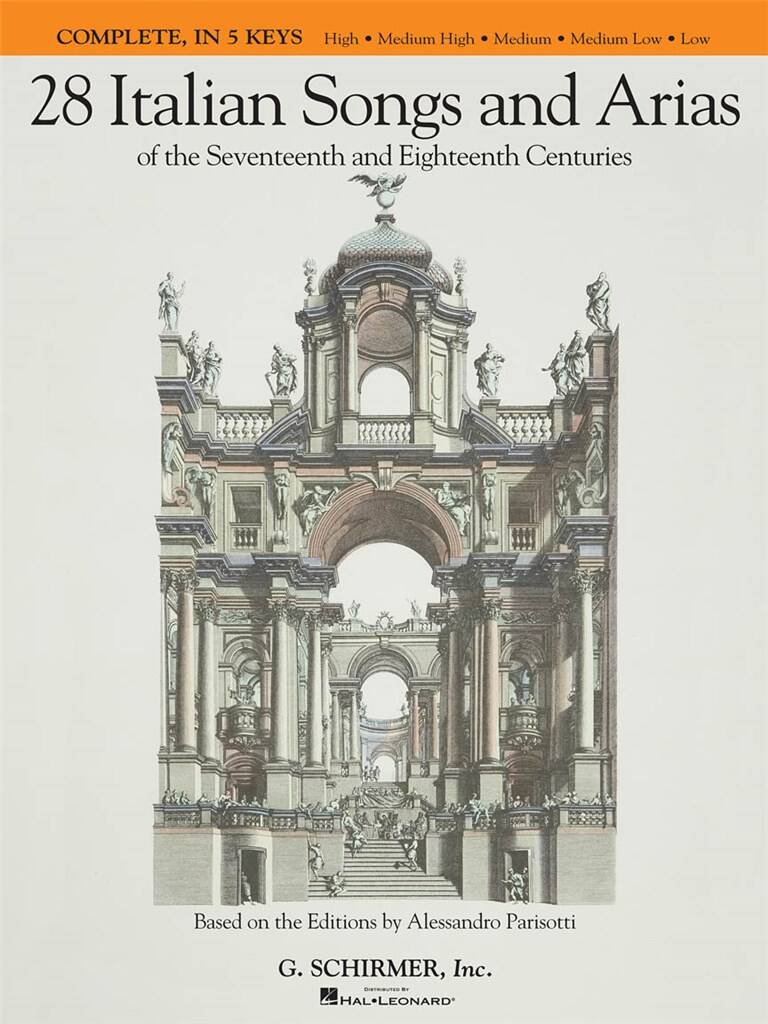 28 Italian Songs and Arias of the Seventeenth and