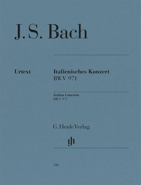 Bach Italian Concerto BWV 971 Henle