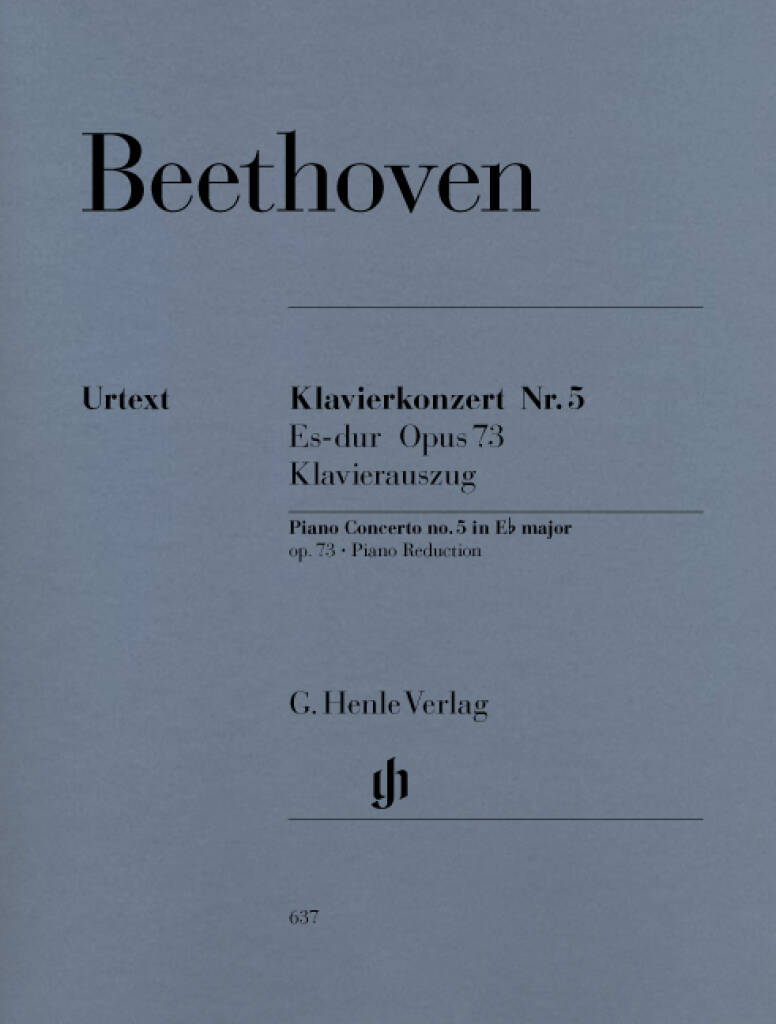 Beethoven Pno Concerto 5 Eb Op73 HN 2 Pianos