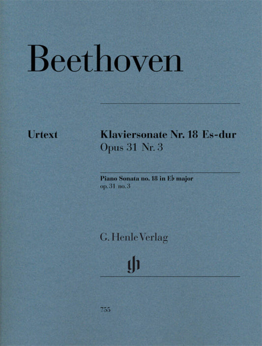 Beethoven Sonata Eb Major Op31/3 Piano HN