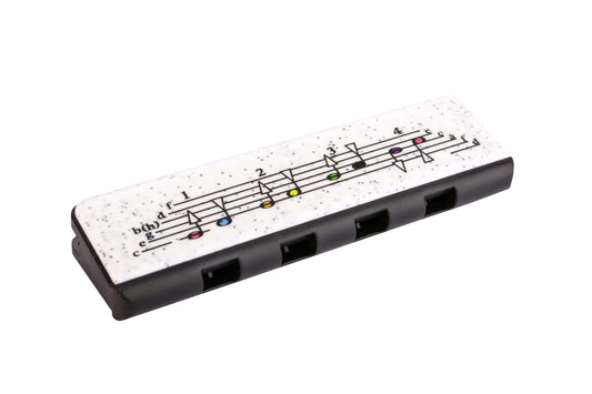 Hohner Speedy Harmonica Black/White Cmaj