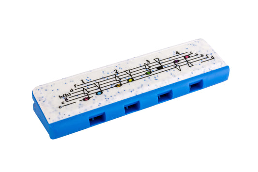 Hohner Speedy Harmonica Dark Blue/Light Blue Cmaj